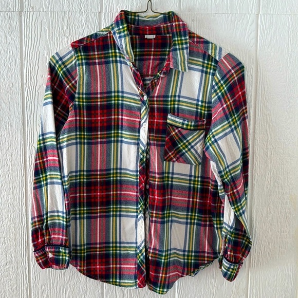 Aerie winter holiday flannel size medium - Picture 2 of 7